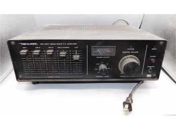 Realistic MPA-90 Model #32-2024A Public Address Amplifier