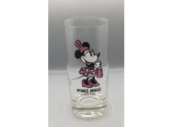 Vintage Collectors Walt Disney Minnie Mouse Drinking Glass