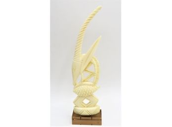 Bambara Chi-wara Antelope Sculpted Figurine