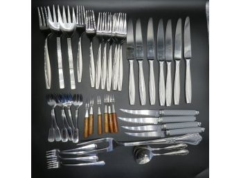 Stainless Steel Flatware Assorted Set Of 40 Pieces