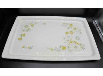 Corning Ware Broil, Bake Tray - Floral Bouquet