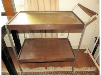 Mid-Century Modern Salton Heated Hot-tray Two Tiered Serving Cart