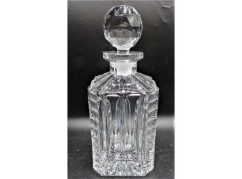 Square Glass Whisky Liquor Wine Decanter With Stopper