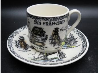 San Francisco Tea Cup And Saucer