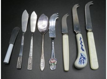 Spreaders & Butter Knives - Assorted Set Of 8