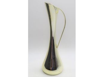 Silver Plated Bud Vase With Handle