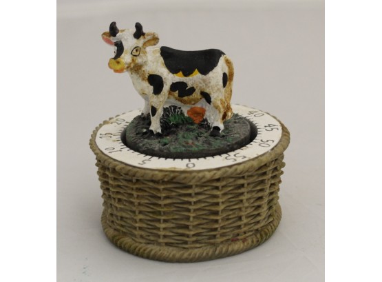 Adorable Cow Timer (lot062)