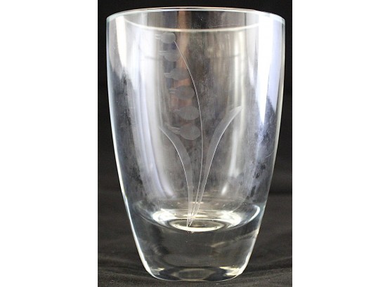 Decorative Glass Vase 5' X 3.25' X 2.75' (081)