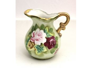 Rubens Porcelain Hand Painted Pitcher No.2332R Made In Japan (lot068)