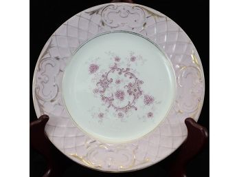 7.75' Pink German Plates (068)