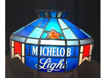 Michelob Light Beer Lamp Tiffany Style Hanging Lamp