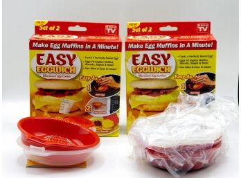 AS SEEN ON TV Easy Eggwich Microwave Egg Cooker