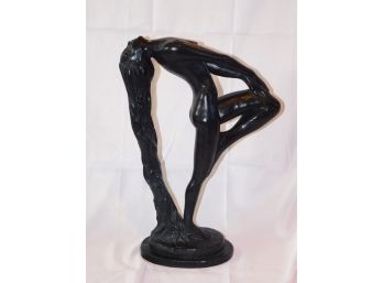 Austin Productions 1979 Sultry Awakening' Nude Sculpture By Klara Sever