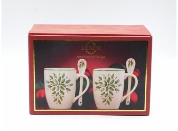 Lenox Cocoa Mug Set W/ Spoon