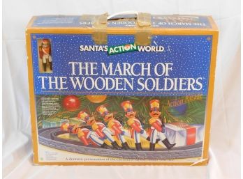 Santa's Action World The March Of The Wooden Soldiers Action Parade Christmas Tree Presentation