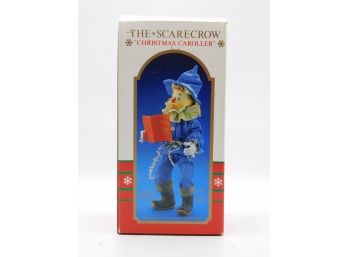 Santa's World Hand Crafted Wizard Of Oz The Scarecrow 'CHRISTMAS CAROLLER'