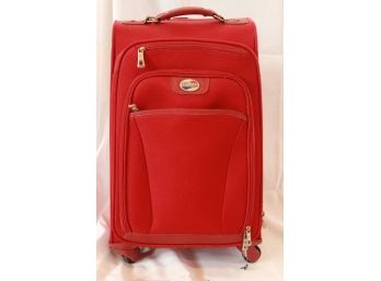 American Tourister Luggage Rolling Suitcase W/ Pop Up Handle