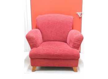 Plush Oversized Upholstered Armchair