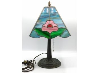 Colorful Stained Glass Table Lamp