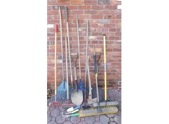 Assorted Lot Of Garden Tools - 15 Total