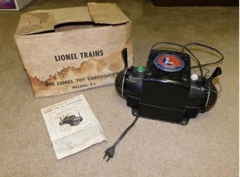 Vintage Lionel Trainmaster Type ZW Transformer With Box