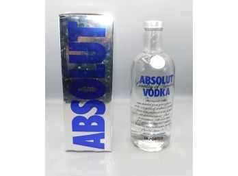 Absolut Vodka 750 Ml Bottle With Box - Sealed