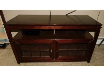 Pressed Board TV Console With Cabinet And Shelf