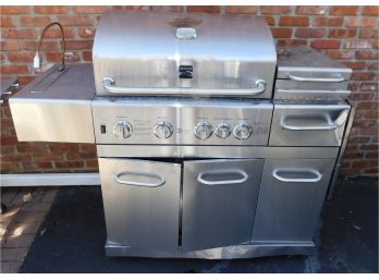Kenmore Stainless Steel Propane Barbecue Model 148.45962610 With Extended Server