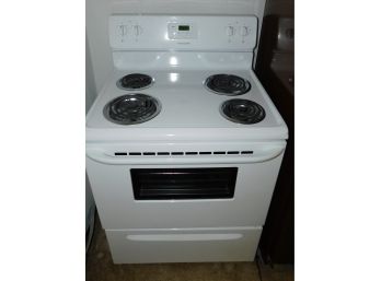 Frigidaire Electric Oven With Stove Top & Bottom Drawer Model: LFEF3011LWD
