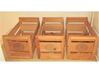 Napa Valley Box Company Crates - Set Of 3