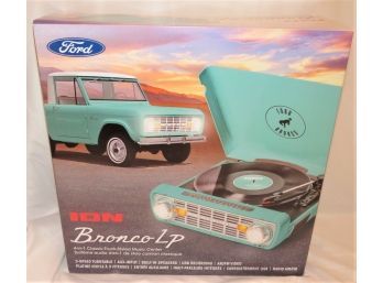 ION Bronco LP 4-In-1 Classic-Truck-Styled Music Center/Turntable