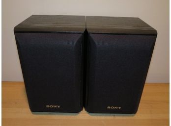 Sony SS-B1000 Bookshelf Speakers - Set Of 2 With Booklet