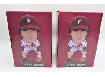 BDA Sports Larry Bowa Philadelphia Phillies Figurines - New In Box - Set Of 2