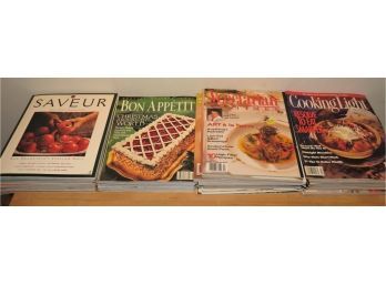 Cooking Magazines - Assorted Lot Of 33