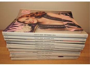 Vanity Fair - Assorted Magazines 2012-2014 - Set Of 12