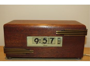 Vintage Lawson Wood Clock