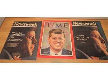 Time, The Reporter, Newsweek Assorted 8 Magazines