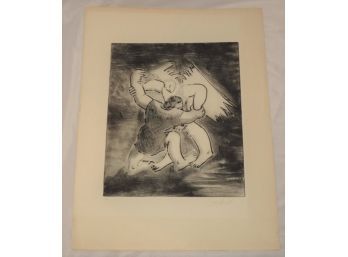 Georges Visconti  Etching Signed & Numbered 5/13 Lithograph