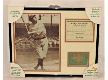 George Herman Ruth 'the Babe' Framed Sports Picture - New In Original Box Front Row Collectibles Inc.
