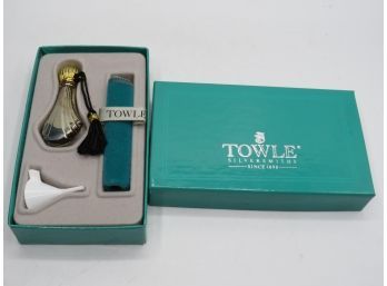 Towle Sterling Silver Perfume Bottle Set - New In Box