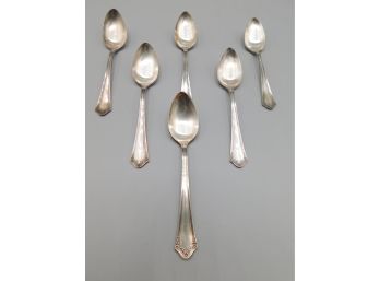 Oneida Community Par Plate Spoon Set - Set Of Six