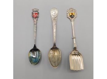 Assorted Decorative Spoons - Set Of Three