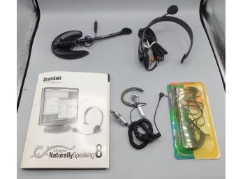 Assorted Headsets Lot Of 4