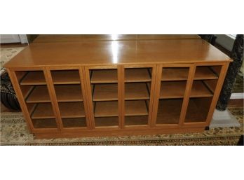 Solid Wood Custom Made Stereo Cabinet