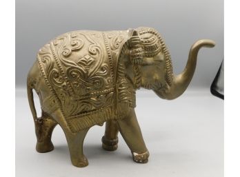 Solid Brass Elephant Figurine