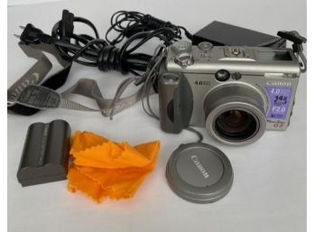 Canon Powershot G3 Digital Camera With Box And Accessories