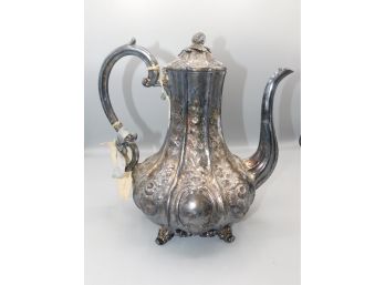 Antique Silver Plated Teapot