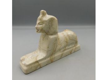 Hand Crafted Alabaster Sphinx Figurine