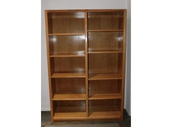 Pressed Board Laminate Ten Shelf Bookcase