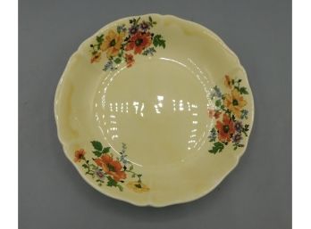 Vintage Argosy Yelotone Ws George Floral Pattern Porcelain Bowl